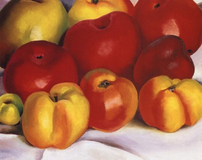 Georgia O'Keeffe Apple Family II C.1920